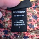 Torrid  Women's‎ 1X Floral Smocked Tube Top Boho Strapless Pink Blue Festival Photo 4