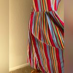 Vintage 90s Mr Witt Witt’s End Floral 90s Grunge Sleeveless Dress, Size Large Blue Photo 1