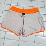 Nike Dri Fit Women's Athletic Running Shorts with pockets- Purple and Orange 292 Photo 4