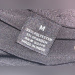 MSK Rhinestone Embellished Sleeve Black Dress Medium stretch Photo 4