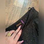 Free People satin leopard brocade print high waisted trousers 6 $188 holiday Photo 3