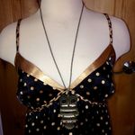 Anthropologie Anthro UO Brass OWL Pendant Necklace EUC Photo 2