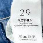 MOTHER The Hustler High Rise One Trick Pony Wash Ankle Jeans Size 29 Blue Photo 3