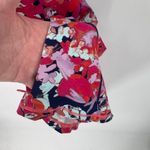 Title Nine  Athletic Dress Medium Pink Abstract Floral Racerback Shelf Bra Pocket Photo 7