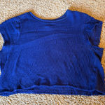 FP Movement by Free People Royal Blue Short Sleeve Tee Photo 0