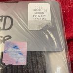 NEW Fashion Textured Panty Hose Black Medium 5’3” Photo 2