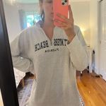 Quarter Zip Pullover Gray Size M Photo 0