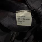 ByTimo Crepe Satin Puffed Dress Navy Blue Small S Photo 7