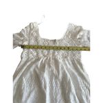 Solitaire  White Lace Crochet Boho Dress Lined Modest BeacDemure Classy Size Smal Photo 6