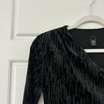 H:ours  Revolve Flirt Black Velvet Dress Photo 5