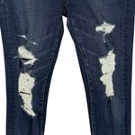 American Eagle  SZ 4 Super Hi-Rise Jeggings Jeans Distressed Rips Stretch Zip-Fly Photo 2
