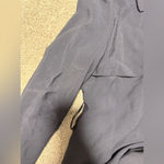 BCBGMAXAZRIA Navy Blue Double Breasted Trench Coat Medium EUC Photo 5