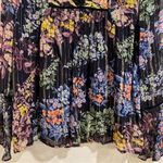 Anthropologie Vineet Bahl Vivienne Embroidered Metallic Blouse Sz S Photo 3