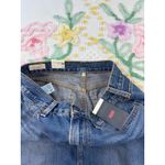 Levi's Premium Women's Long Denim Maxi Skirt Front Slit Blue Wash Size 29 NWT Photo 6