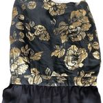 Armani Exchange  Paris Gold Floral Mini Dress nwt Photo 4