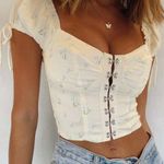 Princess Polly Allyson Top Yellow Photo 1