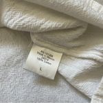 Soft Surroundings Textured Lightweight Long Sleeve Tunic White (Large) Photo 2