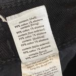 We Wore What Women's Black High Waisted Straight Leg Cargo Trousers Pants Size 26 Photo 4