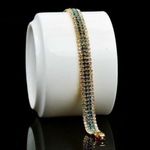 New! Beautiful luxury fashion crystal brac… Gold Photo 0