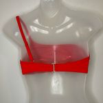 Xhilaration  Red One Shoulder Bikini Top Size D/DD Photo 1