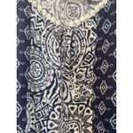 Sweet Wanderer  Size Small Boho Blue‎ And Cream Halter Top Photo 3