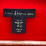 House Of Harlow 1960 X Revolve Vibrant orange Stain Wrap Dress Size XS Photo 8