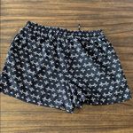 Skies Are Blue  Casual Black and white pattern shorts Photo 2