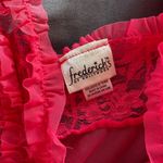 Frederick's of Hollywood  Vibrant Pink Lace Chemise Photo 1