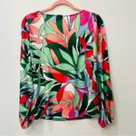 Boston Proper  Palma Rainforest Sweetheart Ring Knit Top size small Photo 5