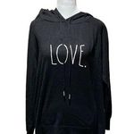 Rae Dunn Last One! NWT XL  Love hooded sweater Photo 0