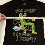 Mighty fine Marvel Comics Thor Loki Women's Jrs Tee Size XL Screenprint Black Photo 4