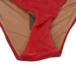J.Crew New NWT  Coral Terry Cloth Cheeky Bikini Swim Bathing Suit Bottom Size 2X Photo 5