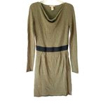 White + Warren Cashmere Silk Olive Green Sweater Dress size medium Photo 1