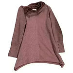 New York Laundry  rose pink cowl neck pullover med WT4 Photo 0