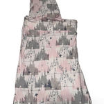 Disney Pink Castle Print Leggings Size XL – Magical Stretchy Comfort 🪄 Photo 0