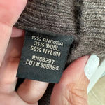 BCBGMAXAZRIA  Y2K Brown Soft Angora Wool Blend Button Down Cardigan Size L Large Photo 9