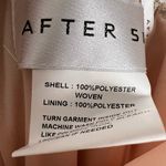 After Six  6849 Cameo Blush Pink Crepe One Shoulder Draped Cowl Neck Gown 4 New Photo 6