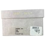 Jimmy Choo Panna CBL Steel Cubed Mirror Leather Platform Sandals IT 40.5 US 10.5 Photo 8