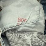 Levi's  Skinny Jeans Distressed 501's Size 24 Blue Photo 2
