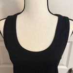 Universal Threads Universal Thread| Black Ribbed Tank Top Sleeveless Dress Photo 1