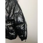 Fendi Black Holographic Puffer Down Ski Jacket Size IT 48 US 12 Photo 4