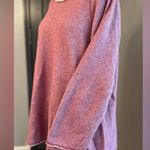 Life is Good Women's Pink Cotton Blend Raglan Oversized Hoodie Tunic Photo 4