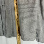 Verve Ami  Open Front Cardigan Ribbed Sweater Women’s XL Grey Photo 4
