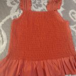 ADIVA Eyelet Tank Top Orange Size M Photo 4
