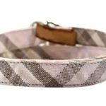 Burberry Womens Light Pink Novacheck Plaid Fabric
Skinny D Ring Belt Size 28 Photo 1