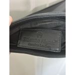 Etienne Aigner  Clutch or Crossbody Strap Leather Vintage Black Purse Classic Photo 4