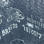 Justin Boots JUSTIN Gray Wash Leather Embroidered Square Toe Pull On Western Boots, Size 9B Photo 5