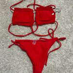 SheIn Red Bikini Set Photo 2