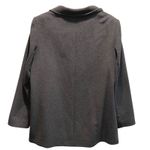 Ralph Lauren Lauren  Women's Grey Wool Blend Pea Coat XL Button Front Photo 2