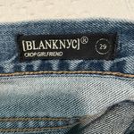 BlankNYC color block 2 tone 29 crop girlfriend jean J1 2524 Blue Photo 3